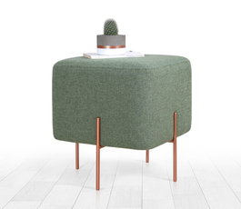 Atelier Del Sofa Puf Bohemio Verde Copper 52